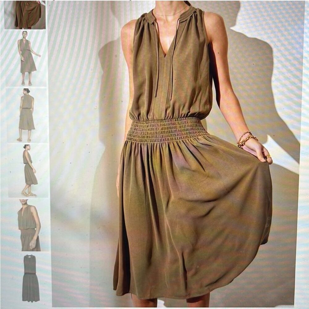 Brochu Walker Womens Dress Francine‎ Vermillion - Cyprus | Women’s Size Small